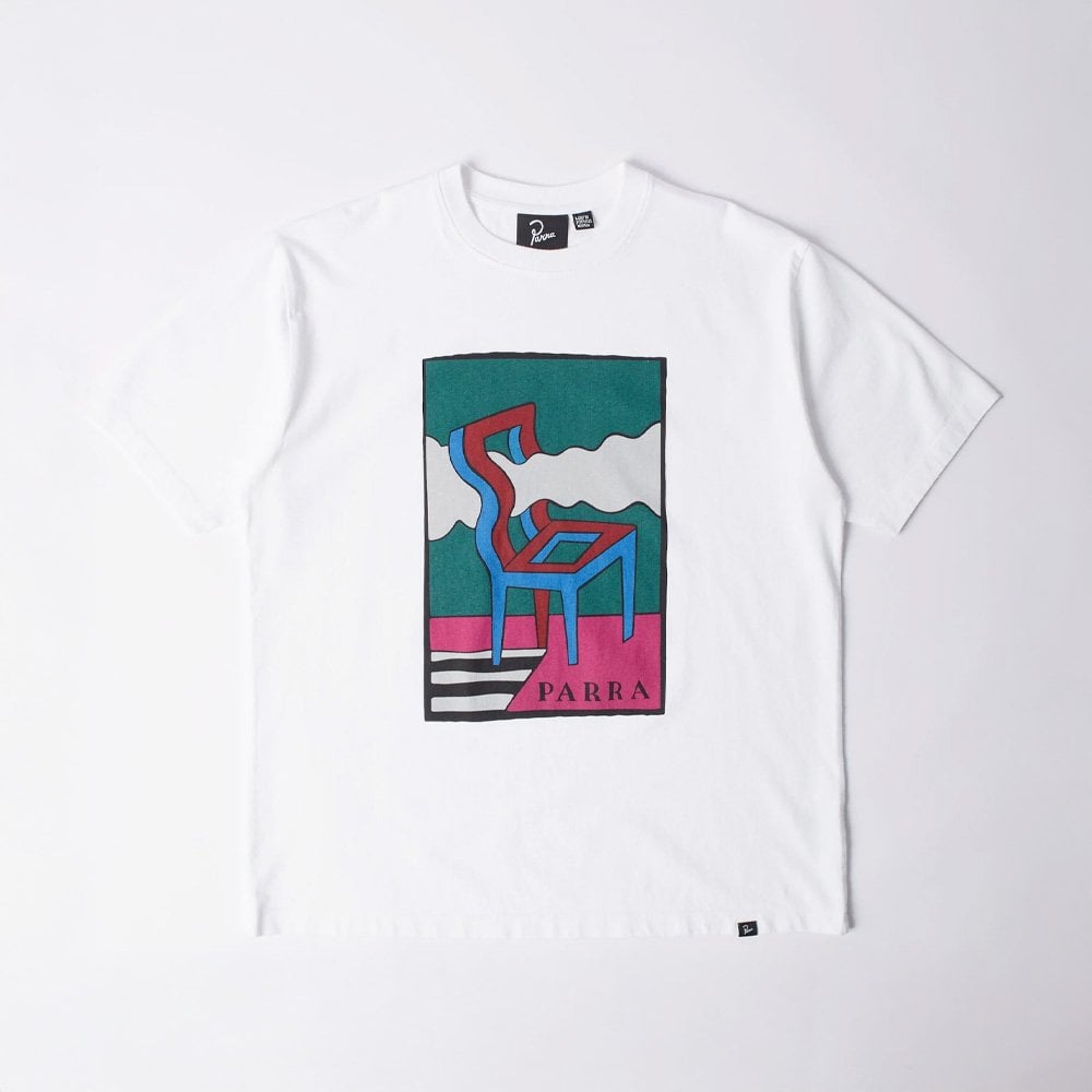 Smoke Chair T-shirt - White