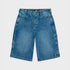 Women's Denim Carpenter Jorts - Rinsed Faded Indigo