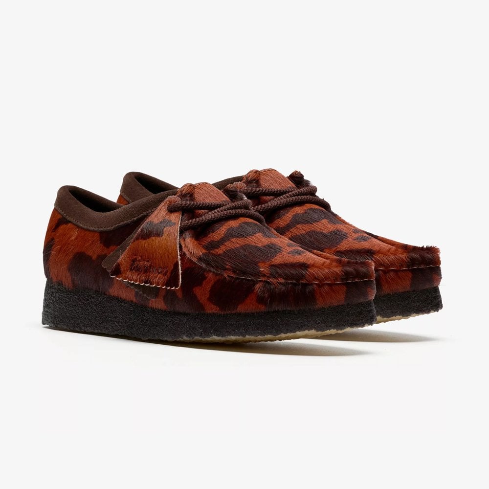 Women's Wallabee - Brown Cow Print