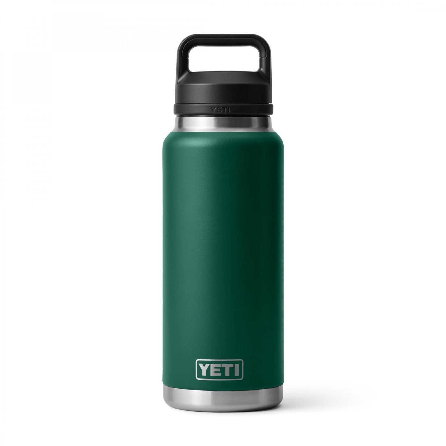 Rambler 36oz Bottle, Chug Cap - Black Forest Green