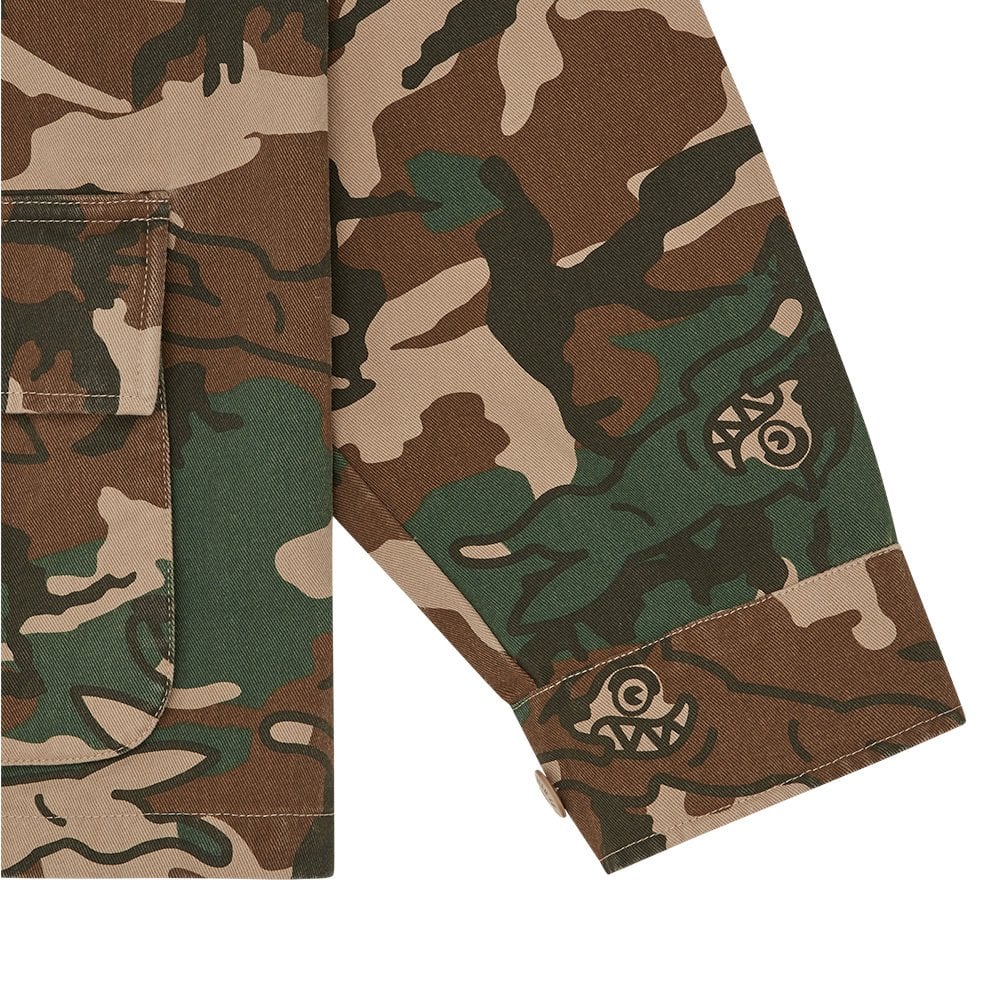 Running Dog Jungle Fatigue Field Jacket - Camo