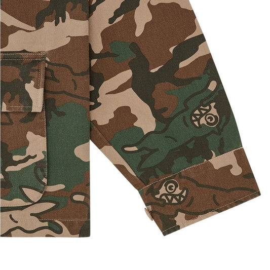 Running Dog Jungle Fatigue Field Jacket - Camo