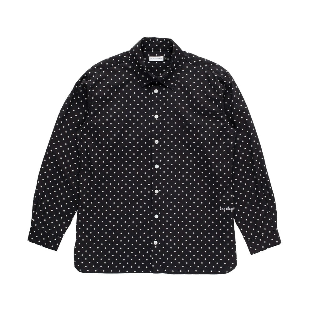 Polkadot Shirt - Black