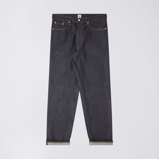 Loose Jeans, 13.5oz Kaihara Rainbow Selvage - Blue Unwashed