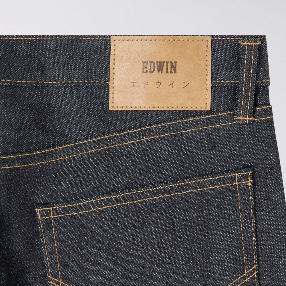 Loose Jeans, 13.5oz Kaihara Rainbow Selvage - Blue Unwashed