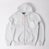 Word Salad Zip Hooded Sweat Heather Grey