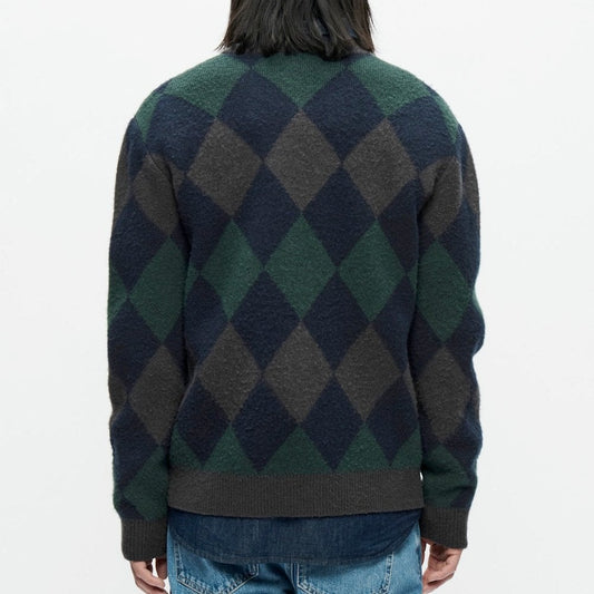 WWJan Pullover Sweater - Green Gables Check