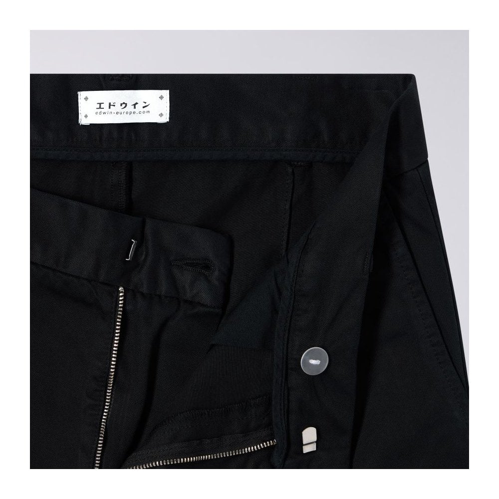 Solan Pant - Black (Garment Dyed)