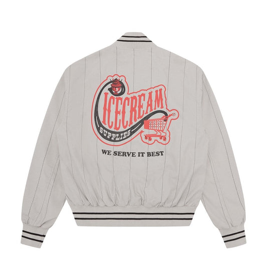 Convenience Store Lightweight Bomber Jacket - Grey