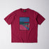 Beach Parking T-shirt - Raspberry