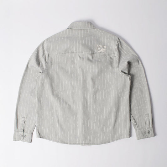 Meandering Lines Shirt - Grey