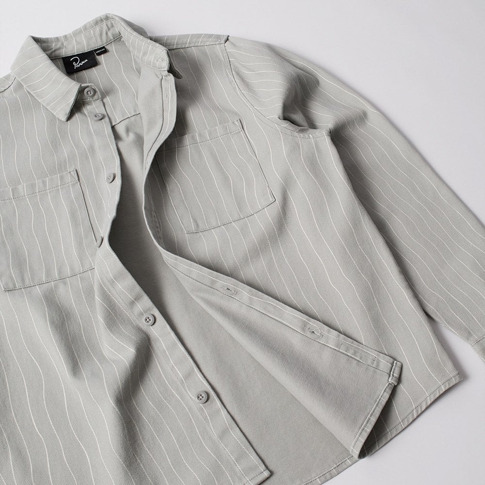 Meandering Lines Shirt - Grey