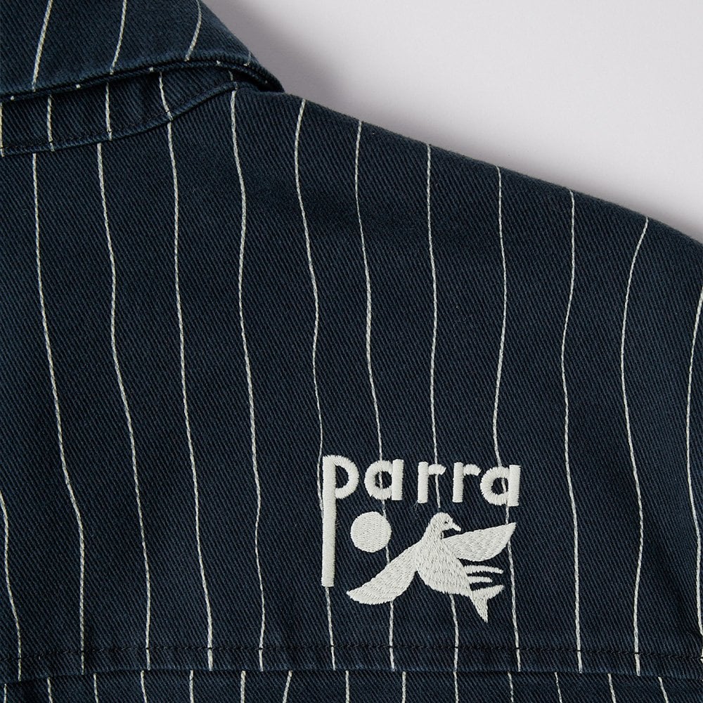Meandering Lines Shirt - Navy Blue