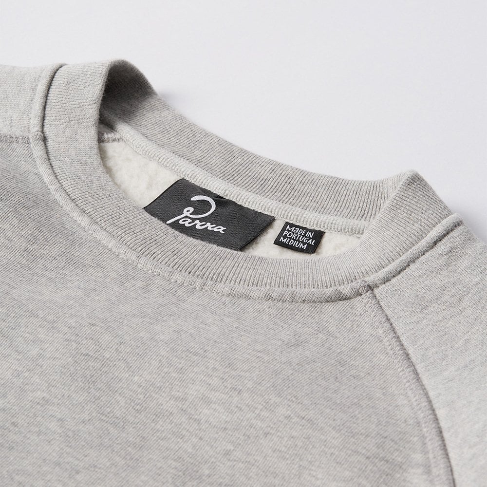Legs Logo Crew Neck Sweatshirt - Heather Grey
