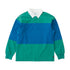 Langdon Rugby Shirt - Cerulean / Emerald