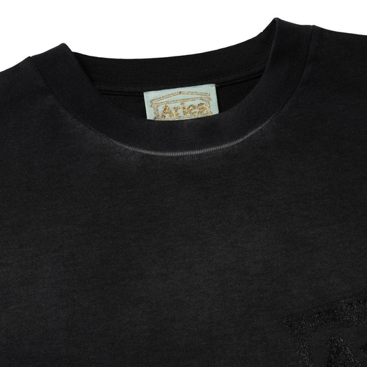 Sunbleached Ancient Temple SS Tee - Black