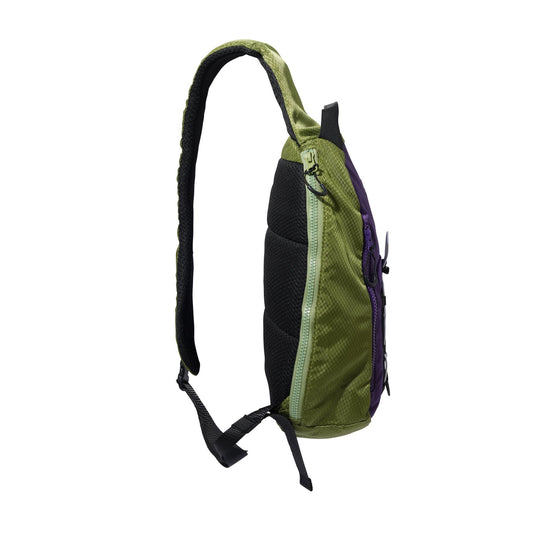 Express Shoulder Bag - Grass / Purple