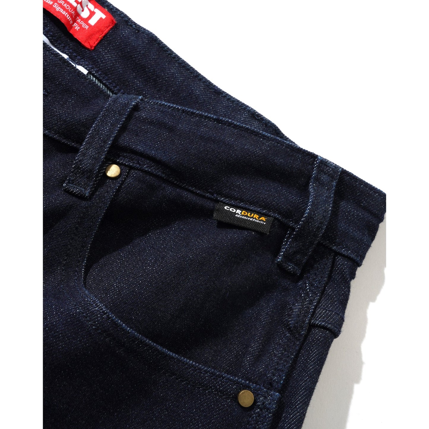 Santosuosso Denim Jeans, Cordura Denim - Navy
