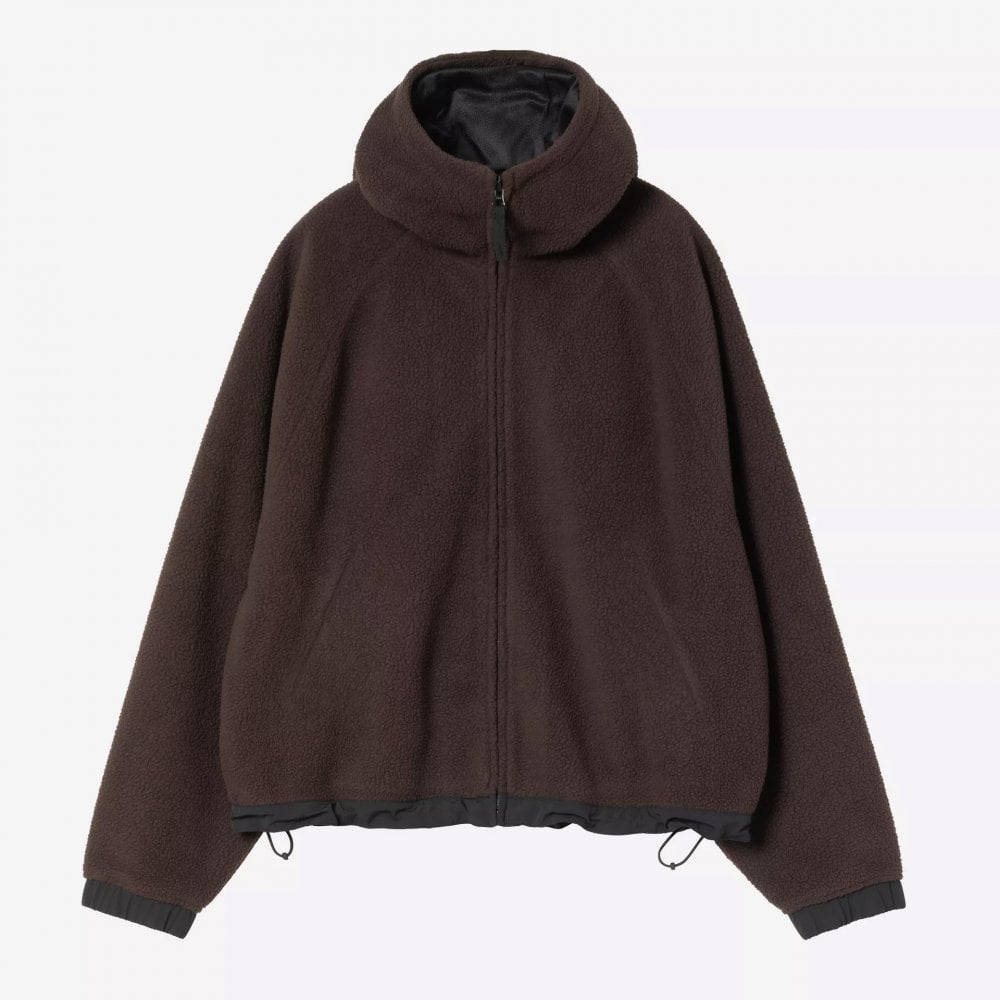 W' Hooded Helix Jacket - Palisander / Black