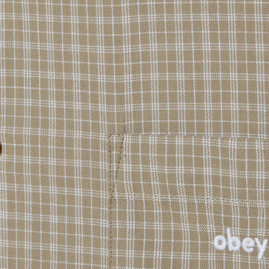 Bigwig Ian Woven Shirt - Dried Sage Multi