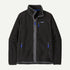 Men's Retro Pile Jacket - Black / Forge Grey
