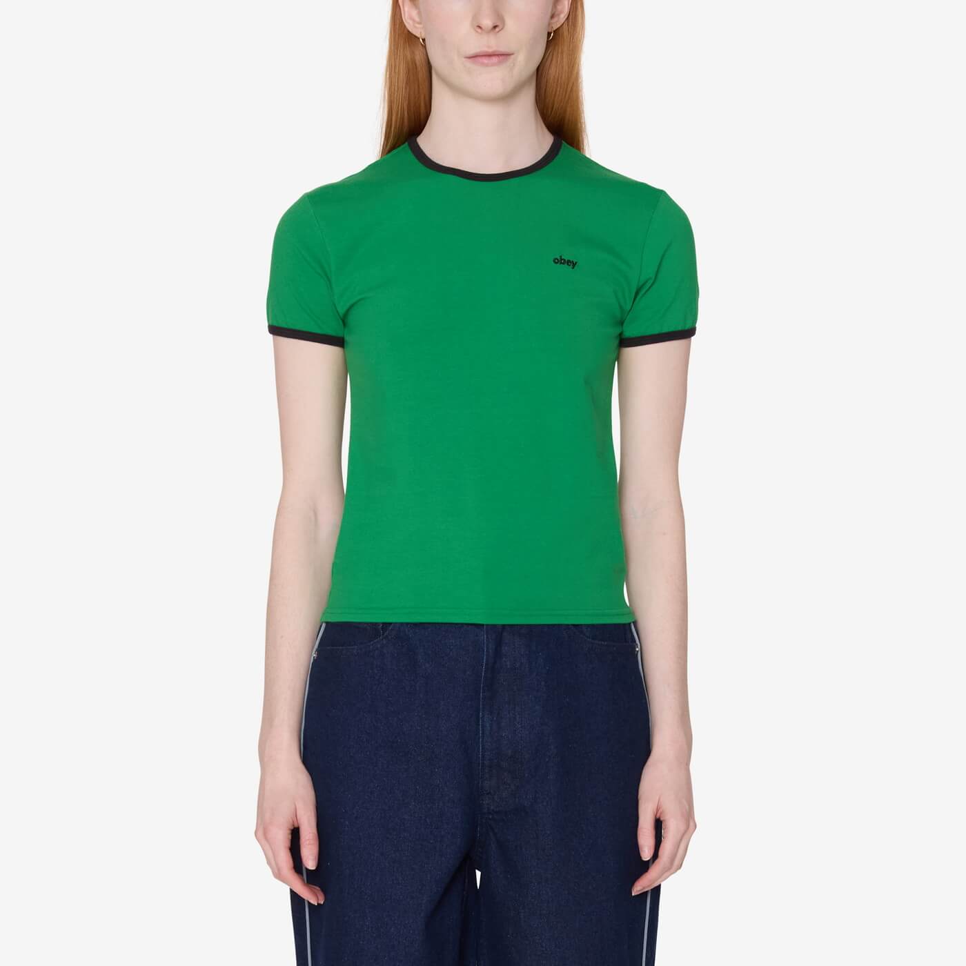 Women's Duvall Ringer SS - Green