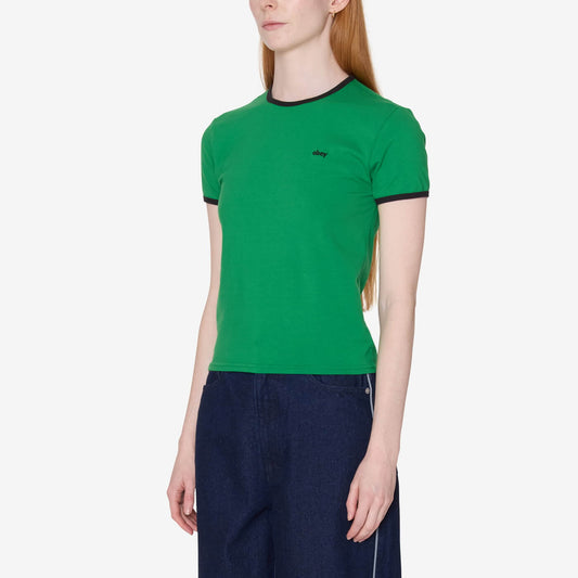 Women's Duvall Ringer SS - Green
