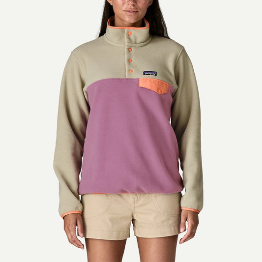 W's Lightweight Synchilla® Snap-T® Fleece Pullover - Light Violet