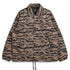 Down Coach Jacket - Tiger Stripe