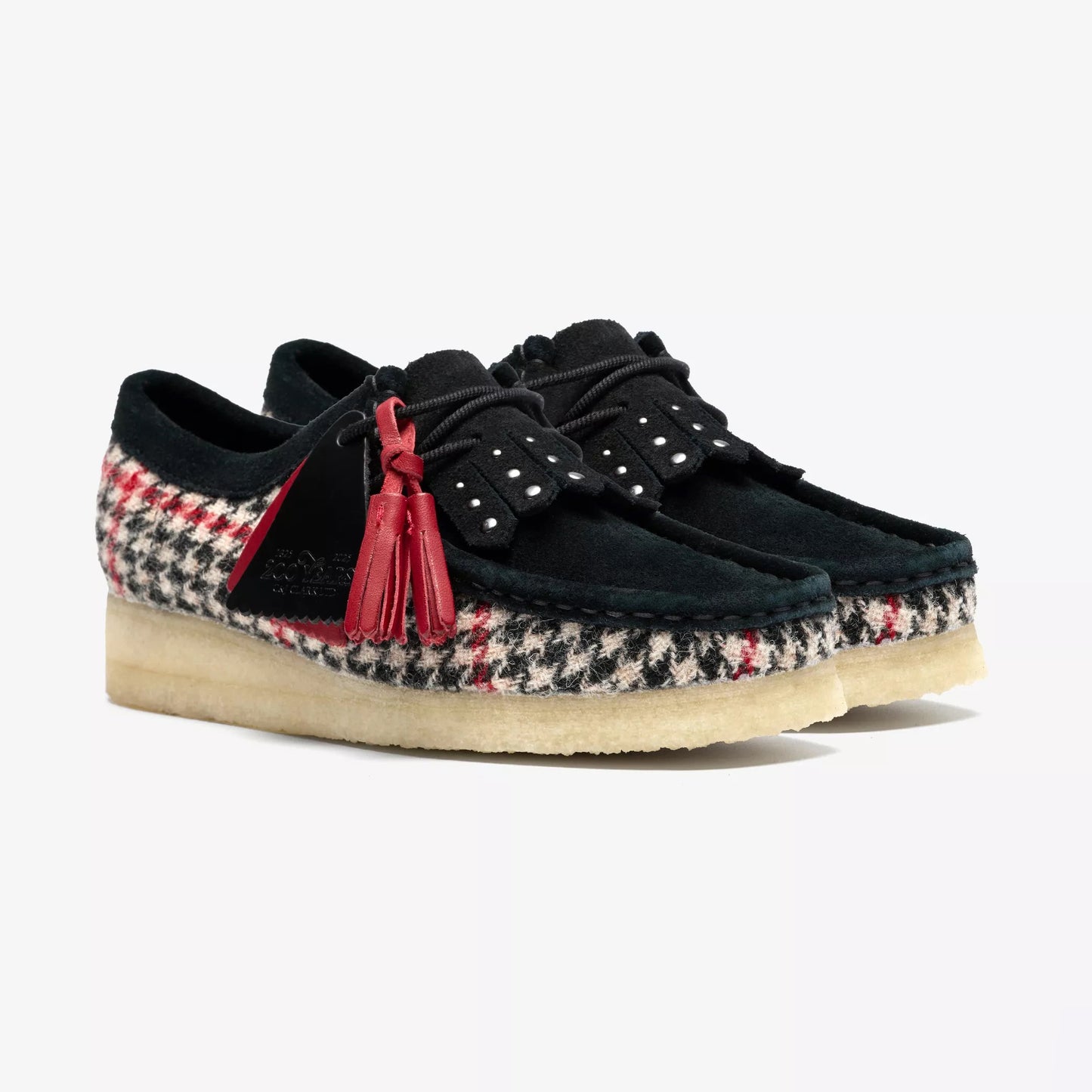 Women's Wallabee - Harris Tweed Pack- Black Tweed Combination
