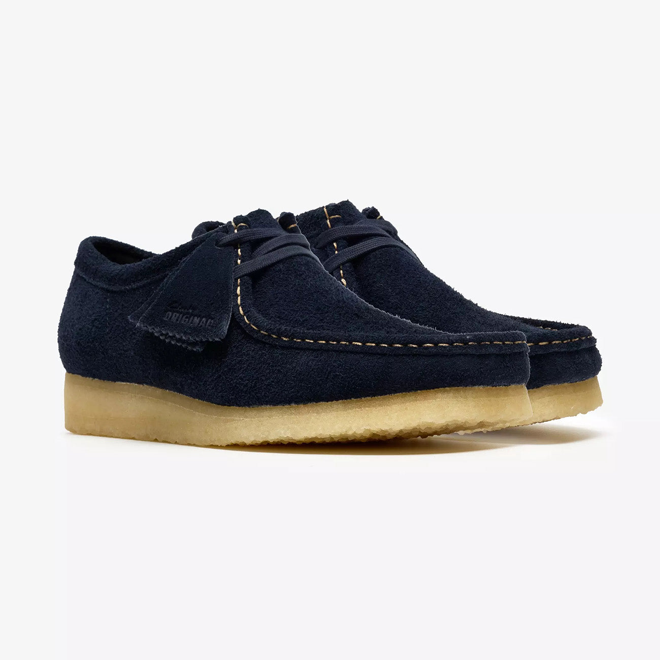 Wallabee - Navy Suede