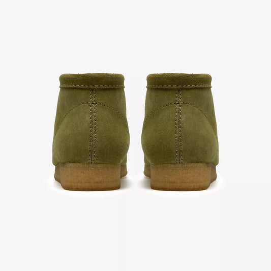 Wallabee Boot - Green Suede