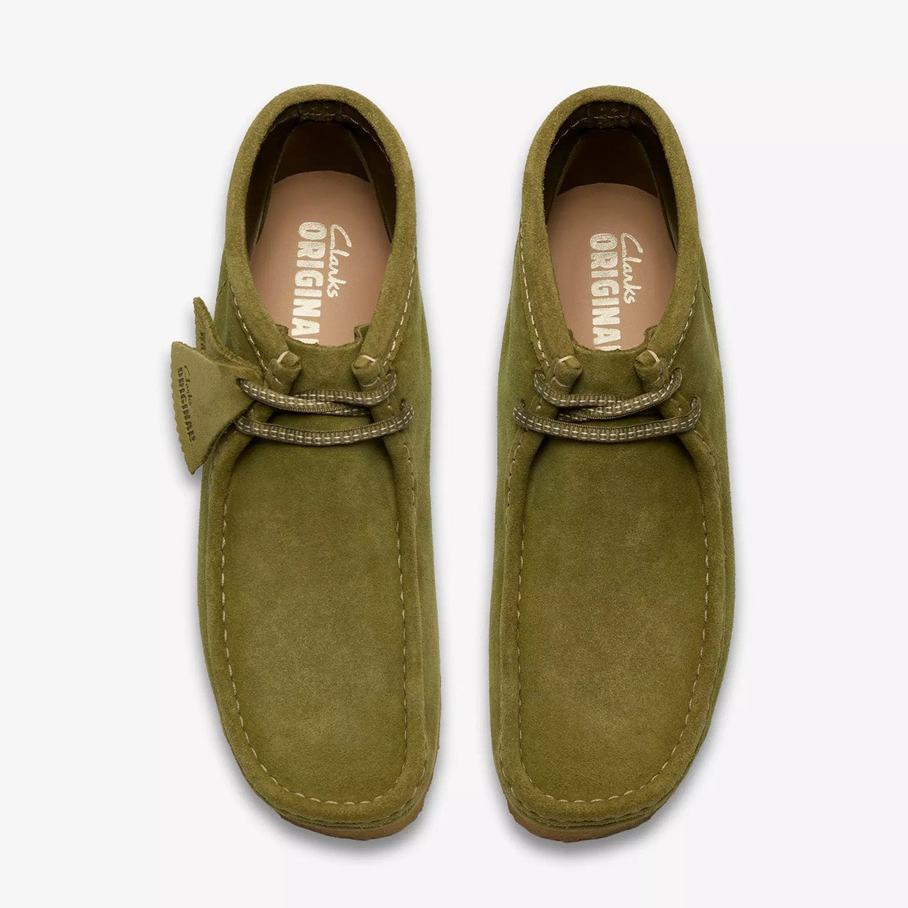 Wallabee Boot - Green Suede