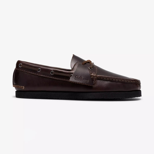 Godney Boat - Brown Leather