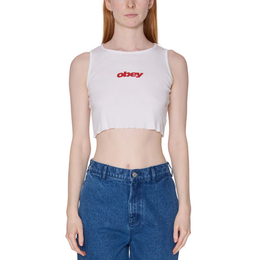 W' Speed II Morgan Raw Edge Rib Tank - White
