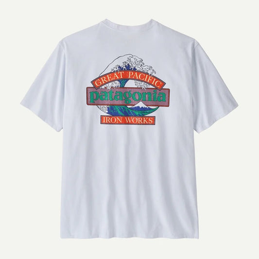 M's Great Waves Responsibili-Tee - White