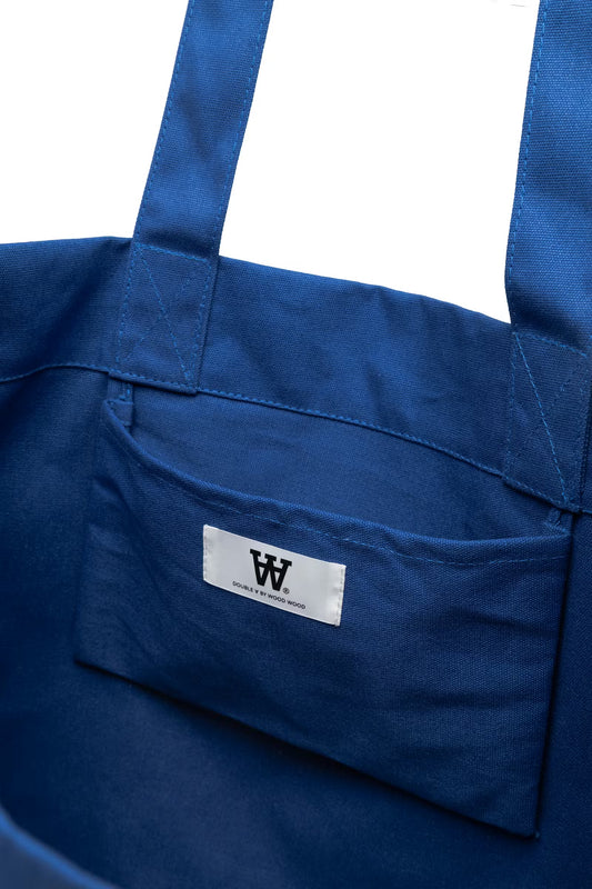 WWConner Italic Tote Bag - Navy Peony