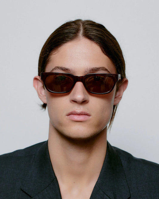 Bror Sunglasses - Brown / Demi Light Brown Transparent