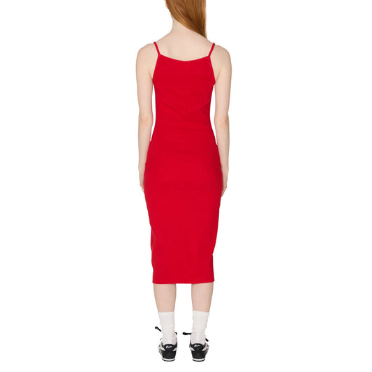 Bianca Long Tank Dress - Cherry