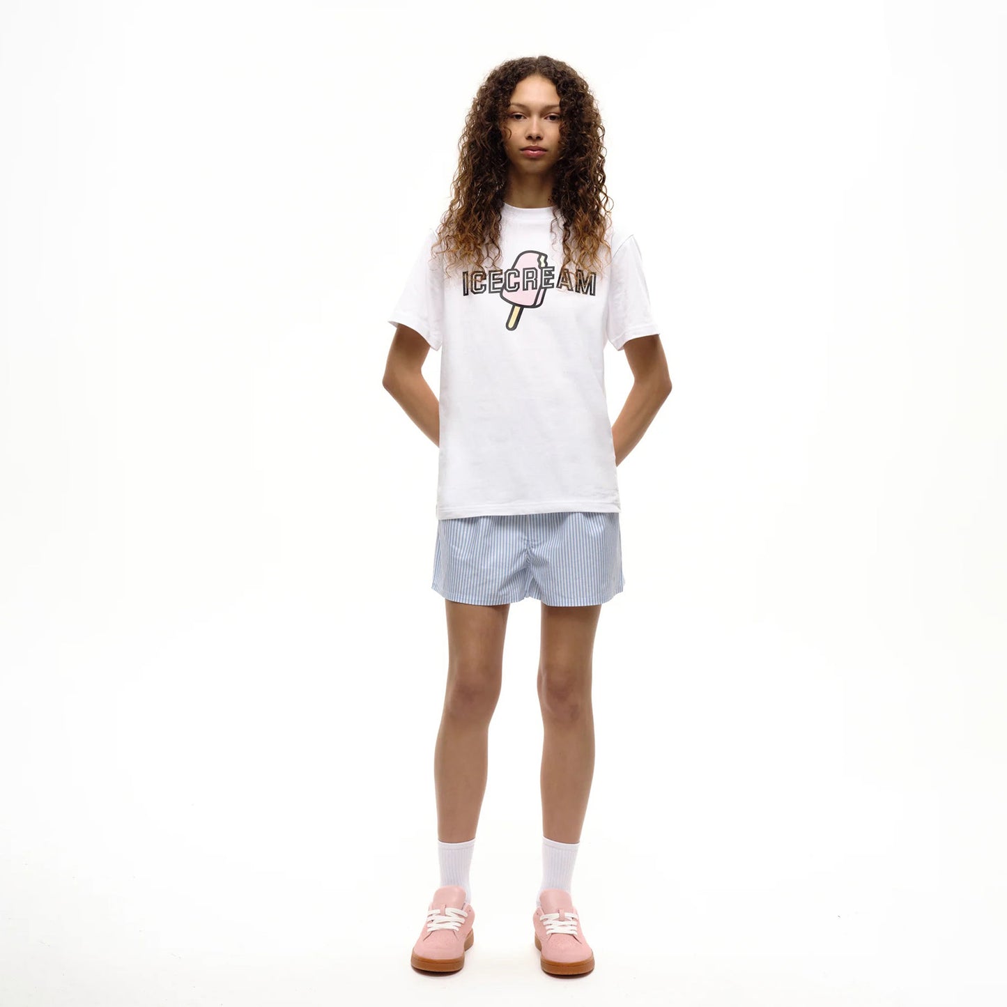 Soft Serve Boxer Short - Blue Stripe