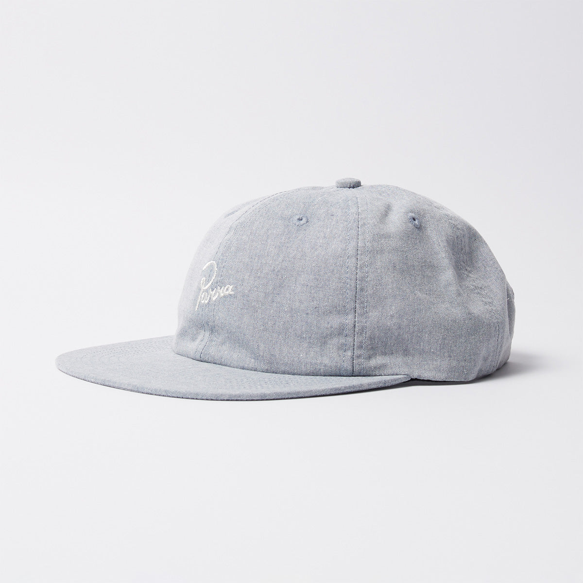 Signature 6 Panel Hat - Blue