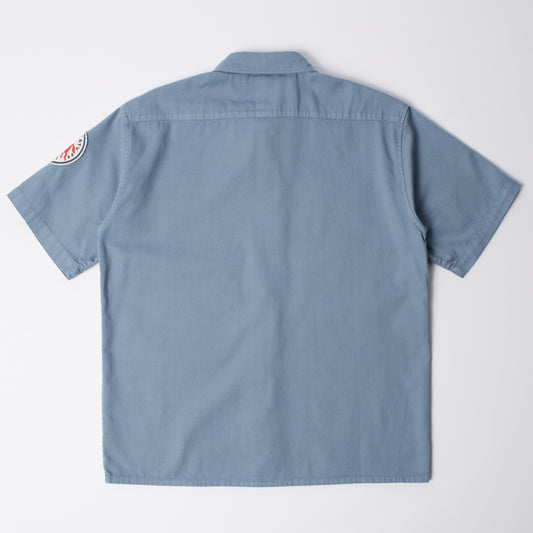 Gas Station Short Sleeve Shirt - Blue