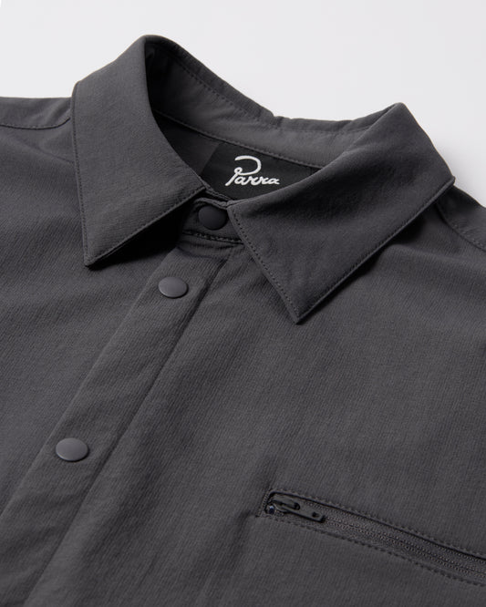 Hardly Hiked Short Sleeve Shirt - Grey