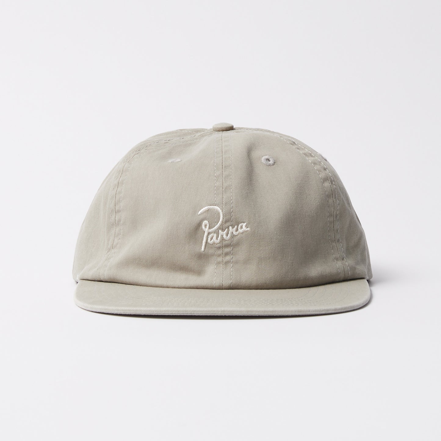 Signature 6 Panel Hat - Grey