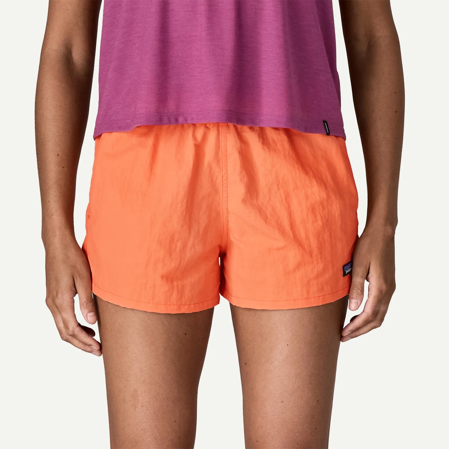 Women's Barely Baggies Shorts, 2.5" - Peach Sherbet