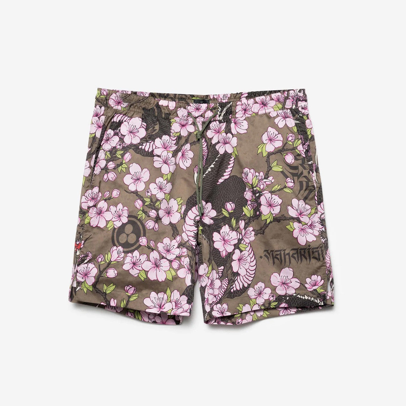 7379 Sakura Serenity Swim Shorts - Olive