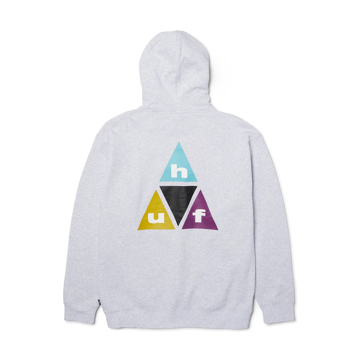 Prism Triple Triangle Pullover Hoodie - Heather Grey