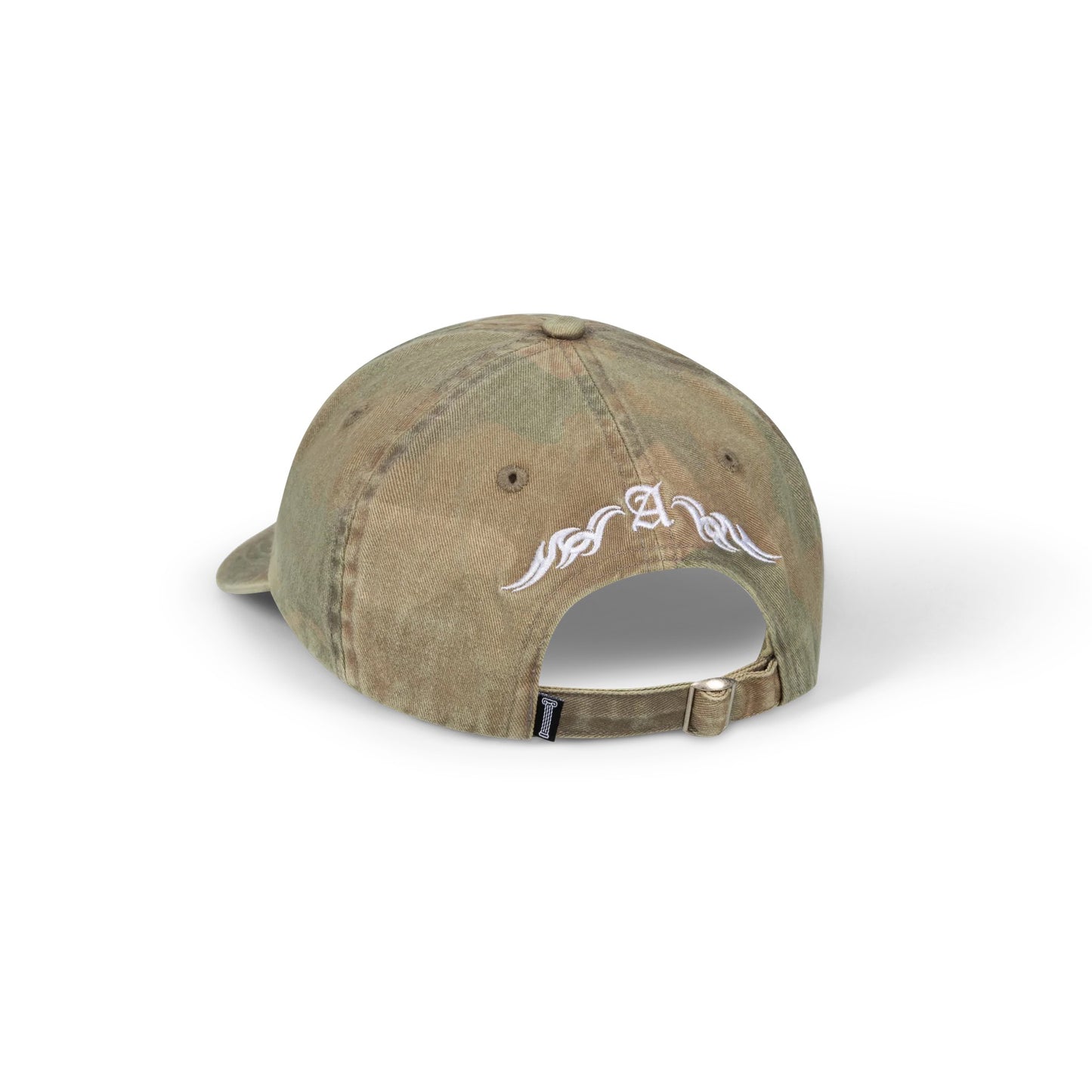 Camo Temple Cap - Olive