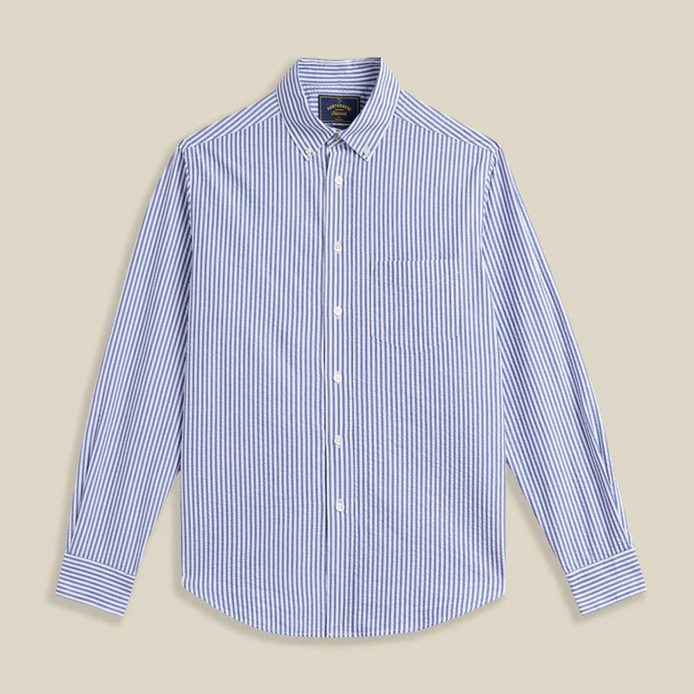 Atlantico Stripe Shirt - Blue