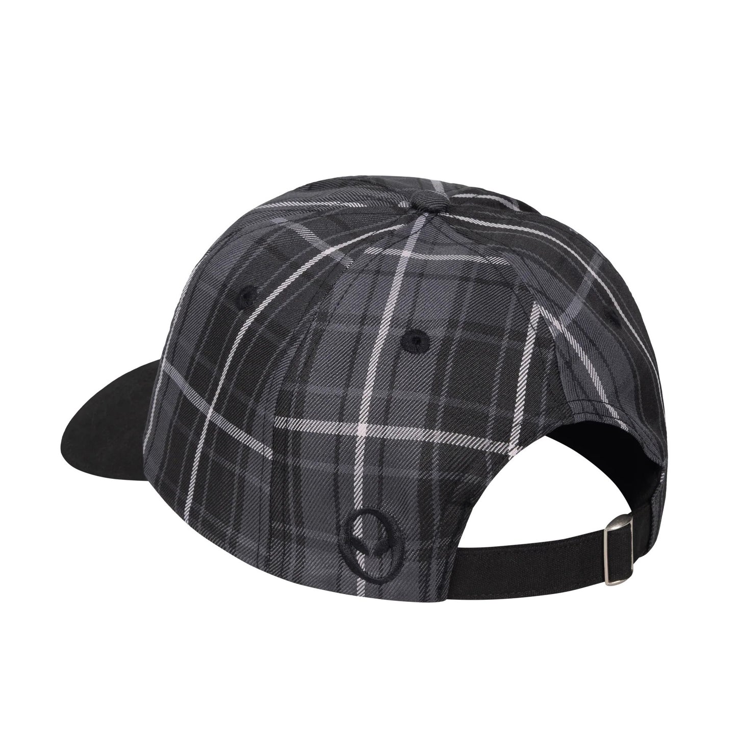 Plaid Cap - Black
